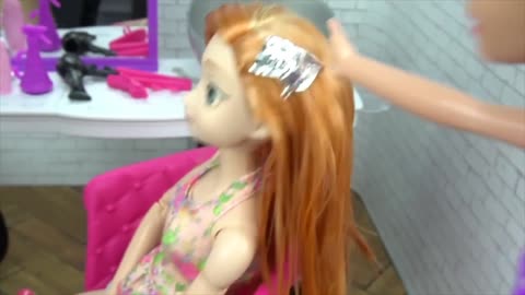 Maria Try New Hair Color at Diana's Salon for School Party this Week