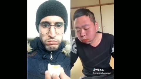 Funny Food Challange On TikTok - Who will win INDIA Vs CHINA - Be Me Stick -