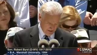 Joe Biden’s eulogy for Ku Klux Klan Exalted Cyclops Robert Byrd