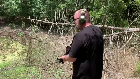 Test firing my AR Pistol Build