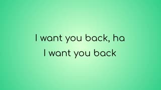 I Want You Back Lyrics