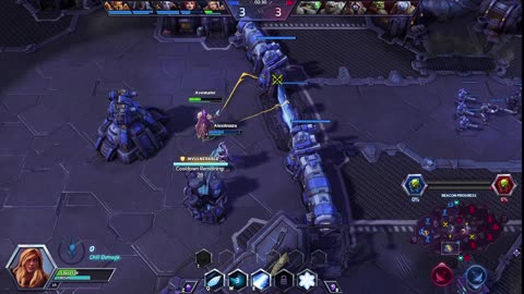 August 21 Heroes of the storm Gameplay as Jaina Proudmore v2