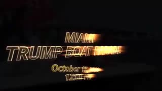 Miami Trump Boat Rally