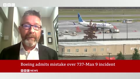 Boeing admits mistake over 737 Max 9 incident | BBC News