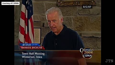 In 2007 Video, Joe Biden Obliterates his 2021 Policies on Border, War Exit - Just the News