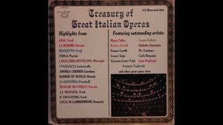 Treasury of Great Italian Operas Part 1