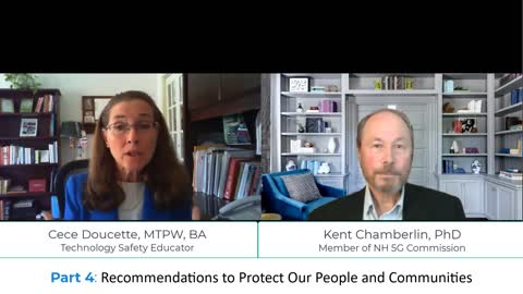 New Hampshire 5G Legislative Report with Dr Kent Chamberlin and Cece Doucette