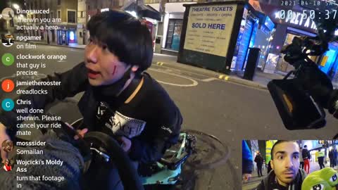 London Live Streamer Saves Cyclist during Alleged Assault