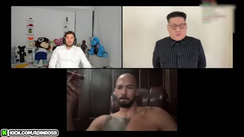 Adin Ross Introduces Andrew Tate To KIM JONG UN