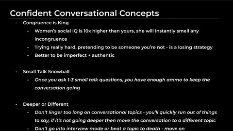 Confident Conversational Concepts