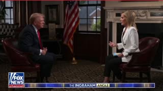 President Trump interview on Ingram Angle part 3