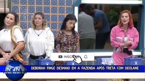 A FAZENDA 2022: EXPULSÃO JÁ DEOLANE CHUTA DEBORAH E CASO SE COMPLICA COM A RECORD SÉRA EXPULSA?