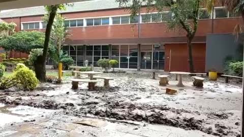 Brettonwood High School in Umbilo damaged after floods