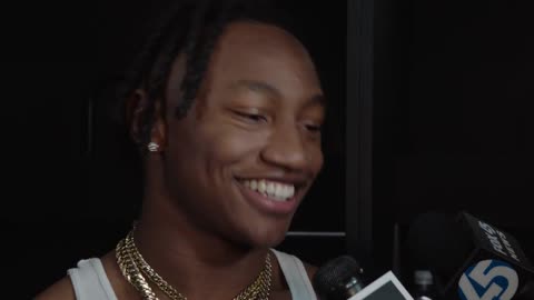 Zay Flowers Discusses First Playoff Game | Baltimore Ravens