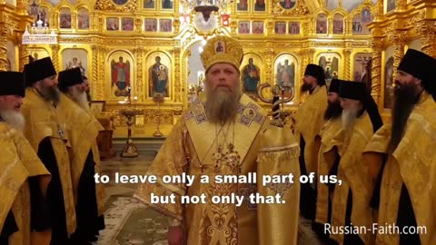 Russian Orthodox Speaks out agains Covid Depopulation Agenda