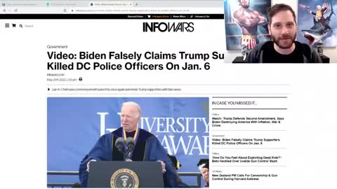 BIDEN FALSELY CLAIMS TRUMP SUPPORTERS KILLED DC POLICE OFFICERS ON JAN. 6