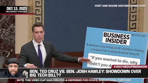 Ted Cruz Blocks Josh Hawley's Big Tech Bill, But Hawley Fires Back!