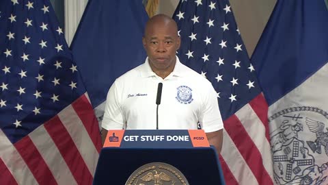 New York City Mayor Eric Adams Gets Second COVID-19 Booster Shot and Makes Health-Related Announcement