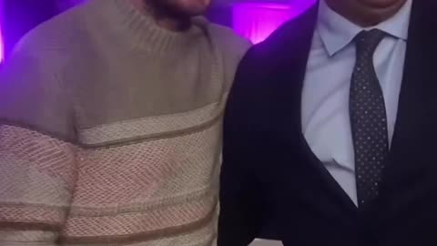 David Beckham & Ronaldo at the Fashion United