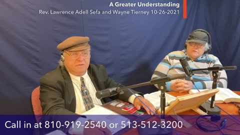 A Greater Understanding 10-26-2021