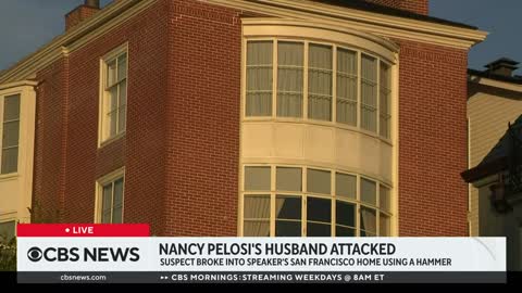Nancy Pelosi's husband Paul injured in attack at their home, suspect under arrest officials say.
