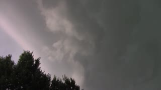 Intense Storm Clouds in Kansas