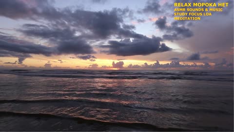 sea waves on sunset | RELAX МОРОКА НЕТ YOUTUBE