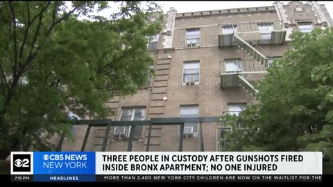 Multiple shots fired inside Bronx apartment; no injuries reported CBS New York