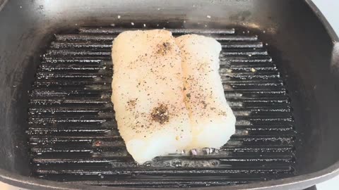 Citrus Griiled Cod on Mashed Peas. So Spring Delicious