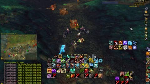 World Of Warcraft WOD | 1 January 2015 | What Are These Sentinels Doing At Shattered Convoy?