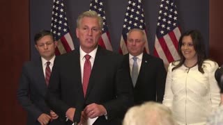 Rep. Kevin McCarthy: "The policies of Nancy Pelosi and Joe Biden are destroying this nation."
