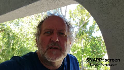 SNAPP® screen Porch Screen Project Review – Steve from Florida