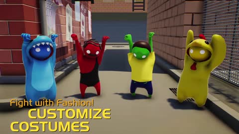 Gang Beasts Official Available Now Trailer