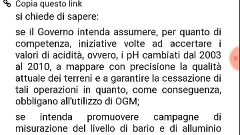 SCIE CHIMICHE interrogazione al Senato : Atto n. 4-01960 del 27.03.2014, seduta n. 218