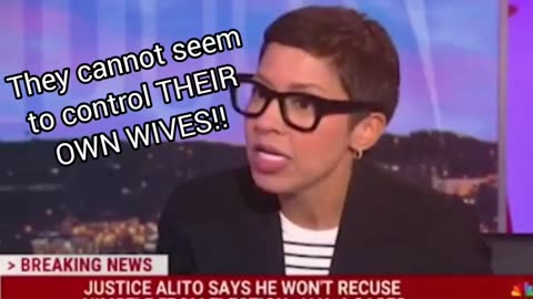MSNBC Host's 😱 Sexist Rant: "Why Can't They Control Their Wives?" Commentary on Justice Alito!