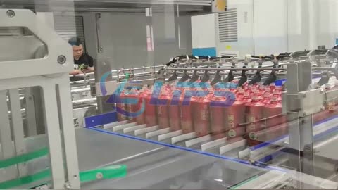 Servo-driven combined line for bottles#foryou#machinery#servo#packingmachineprice