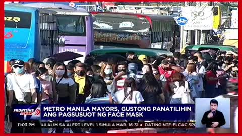 Metro Manila, mananatili saAlert Level 1