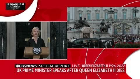 Queen Elizabeth II "was the very spirit of Great Britain," U.K. Prime Minister Liz Truss says