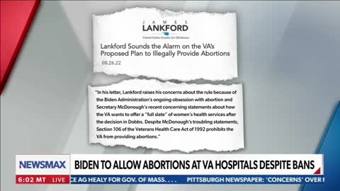 Lankford: VA is Breaking Federal Law with New Rule on Abortions