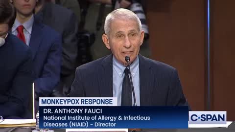 DR Fauci looks very very scared his hands are shaking like a leaf in exchange with Rand Paul