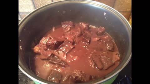 QUICK AND EASY BOURGUIGNON RECIPE - RECETTE DE BOURGUIGNON FACILE ET RAPIDE