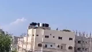 Direct Missile strike on House in Gaza