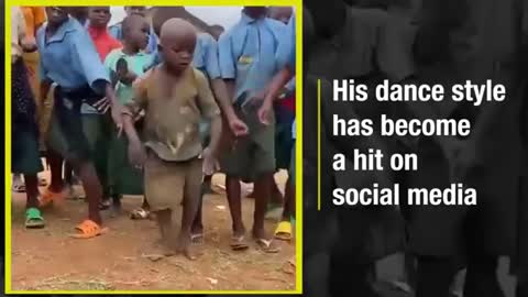 This kid's dance from africa has become viral on social media