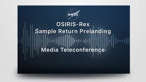 Osiris Rex sample return prelanding sep 22, 2023