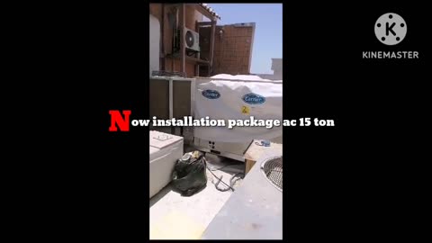 Package AC installation