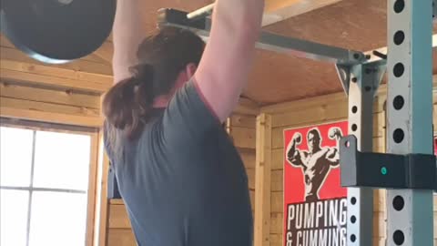 I'M BACK! 60 Kgs x 6 Overhead Press