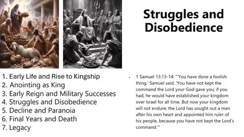 The Insecurity of King Saul - A Study on Leadership and Trust in God