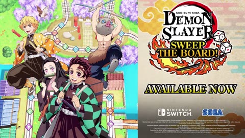 Demon Slayer -Kimetsu no Yaiba- Sweep the Board! - Official Launch Trailer