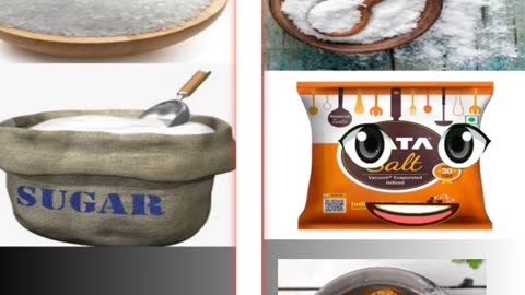 Salt vs sugar #viral short video