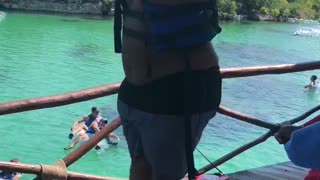 Zip Line Vacation Fail